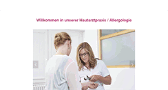 Desktop Screenshot of hautarzt-weinheim.de